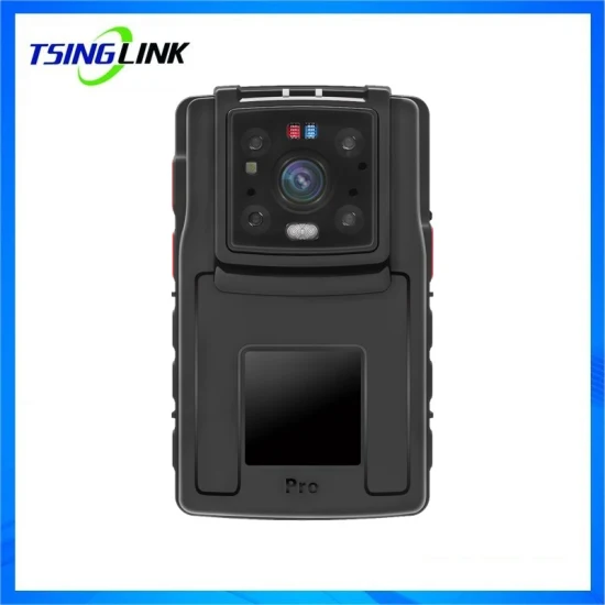 Распознавание лиц 1080P 4K Водонепроницаемый рекордер для правоохранительных органов GPS Электроэнергия Безопасность IP Ночное видение Портативная портативная мини-камера для ношения на теле