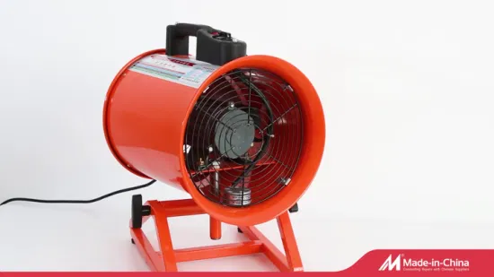 200-мм портативный высокоскоростной промышленный вентилятор с частотой вращения 2600 об/мин и мощным воздушным потоком